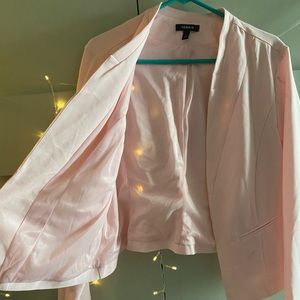 Pink blazer